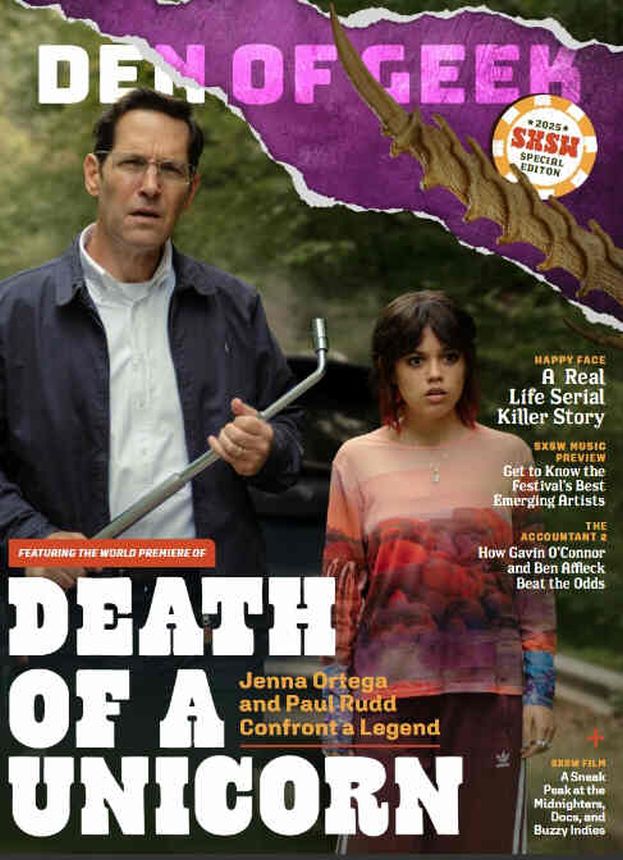 DEN OF GEEK magazine side cover  March 2025