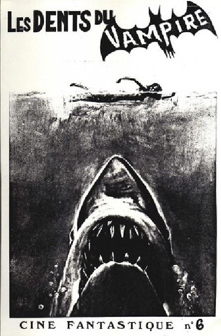 DENTS DU VAMPIRE magazine side cover Issue 6   1982