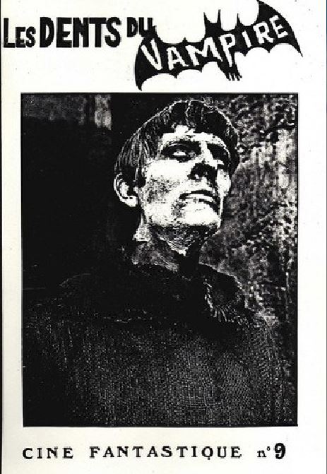 DENTS DU VAMPIRE magazine side cover Issue 9   1982
