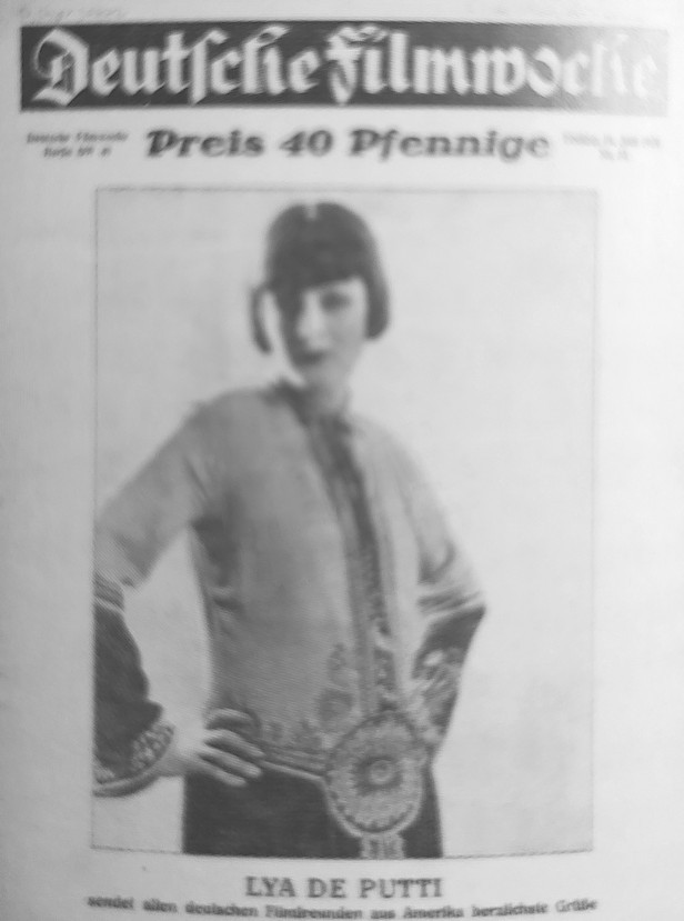 DEUTSCHE FILMWOCHE magazine cover Issue 24 11 June 1926