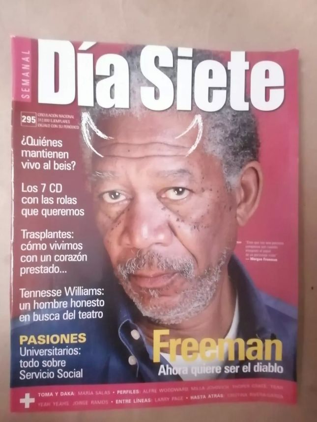 DIA SIETE magazine side cover Issue 295   2006