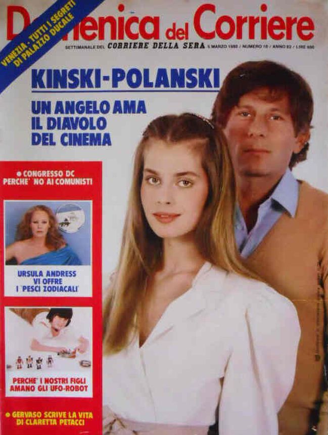 DOMENICA DEL CORRIERE magazine side cover Issue 18 5 March 1980