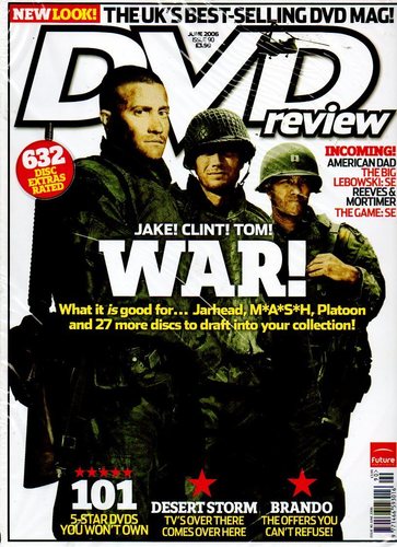 DVD REVIEW magazine side cover Issue 90 June 2006