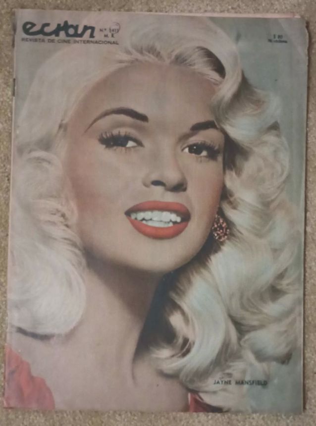 ECRAN ARGENTINA magazine cover Issue 413   1958