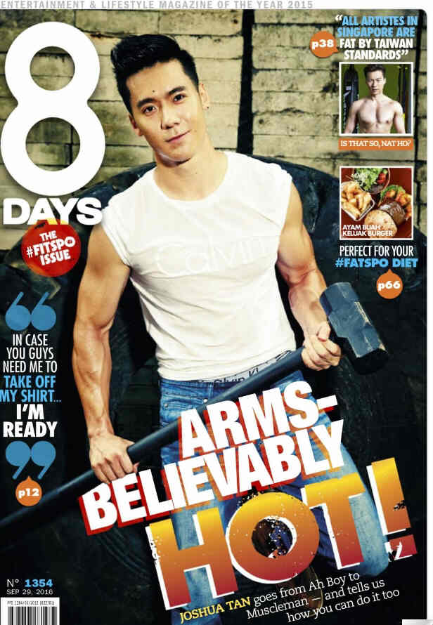 8 DAYS magazine side cover Issue 1354 29 September 2016