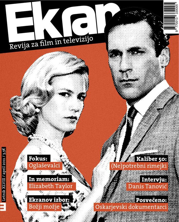 EKRAN magazine side cover April 2011