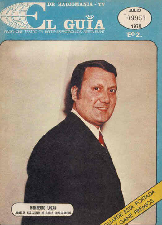 GUIA | EL magazine cover Issue 2 July 1970