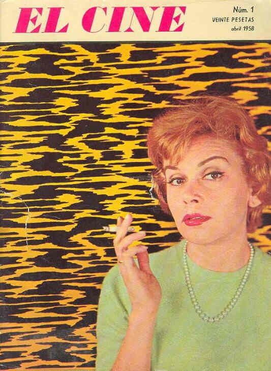 CINE | EL (50s) magazine side cover Issue 1 April 1958