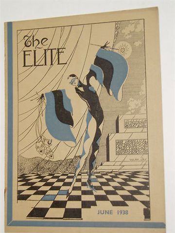 ELITE magazine side cover June 1938