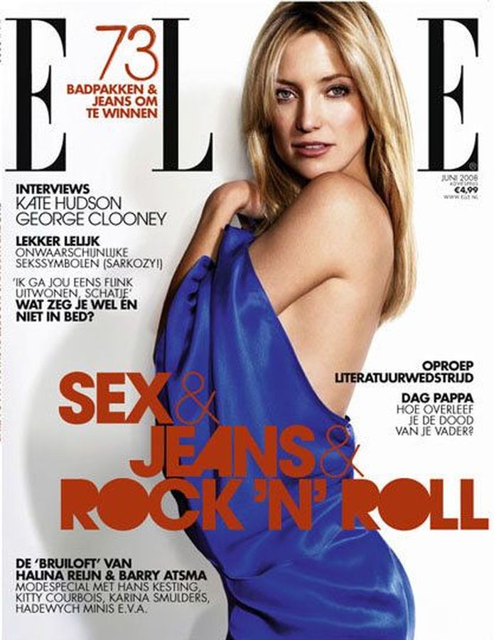 ELLE NETHERLANDS magazine cover  June 2008