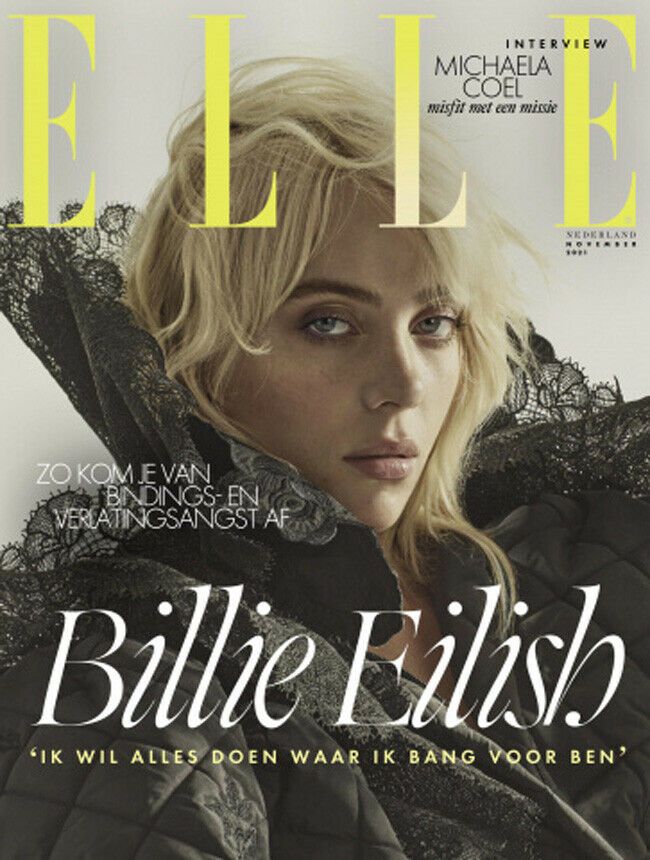 ELLE NETHERLANDS magazine cover  November 2021