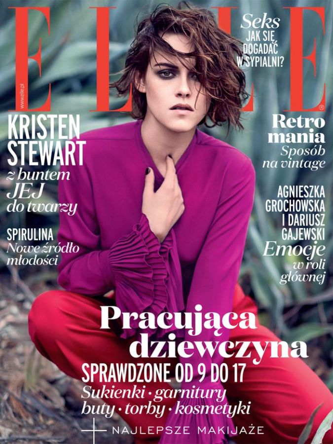 ELLE POLAND magazine side cover  November 2015