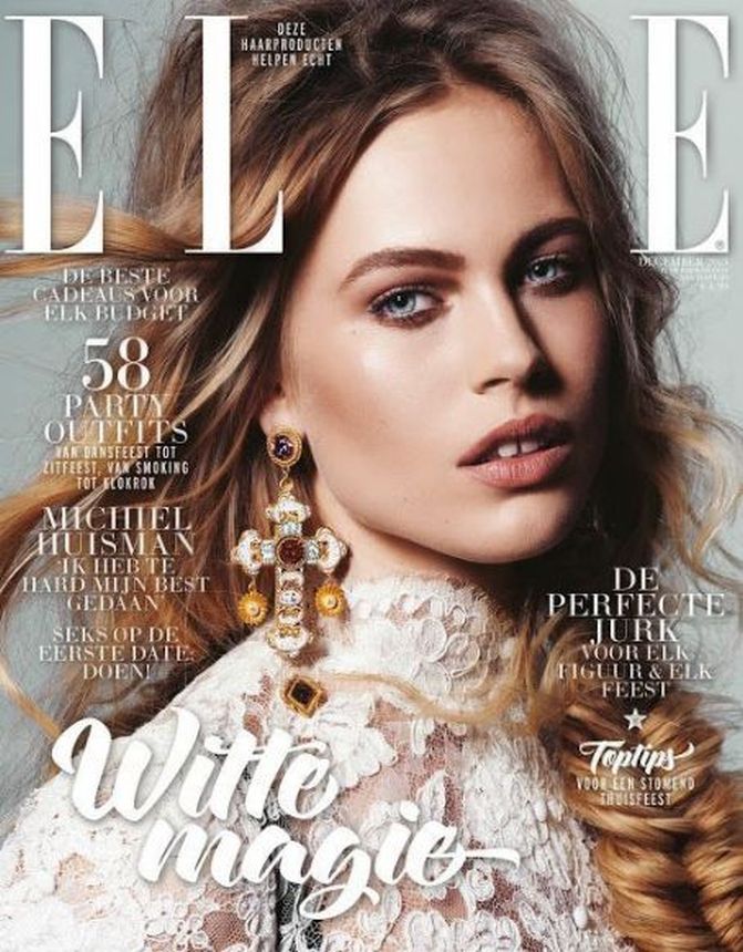 ELLE NETHERLANDS magazine cover  December 2013