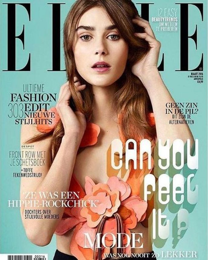 ELLE NETHERLANDS magazine cover  March 2016