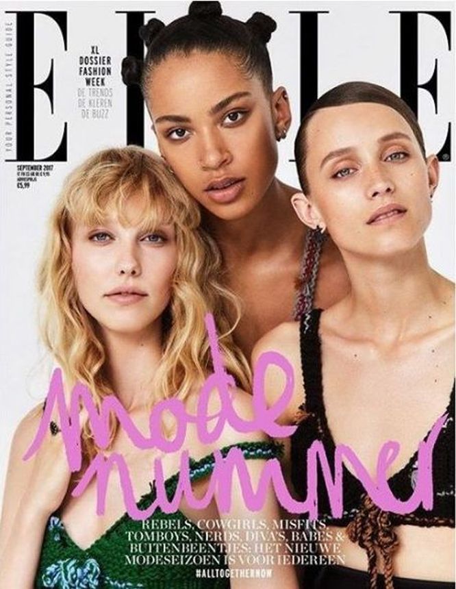 ELLE NETHERLANDS magazine cover  September 2017