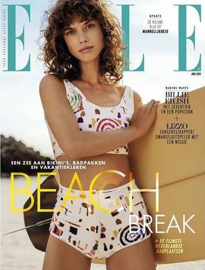 ELLE NETHERLANDS magazine cover  June 2019