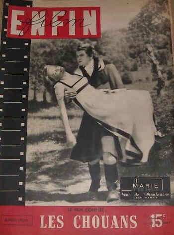 ENFIN FILM magazine side cover 10 May 1947