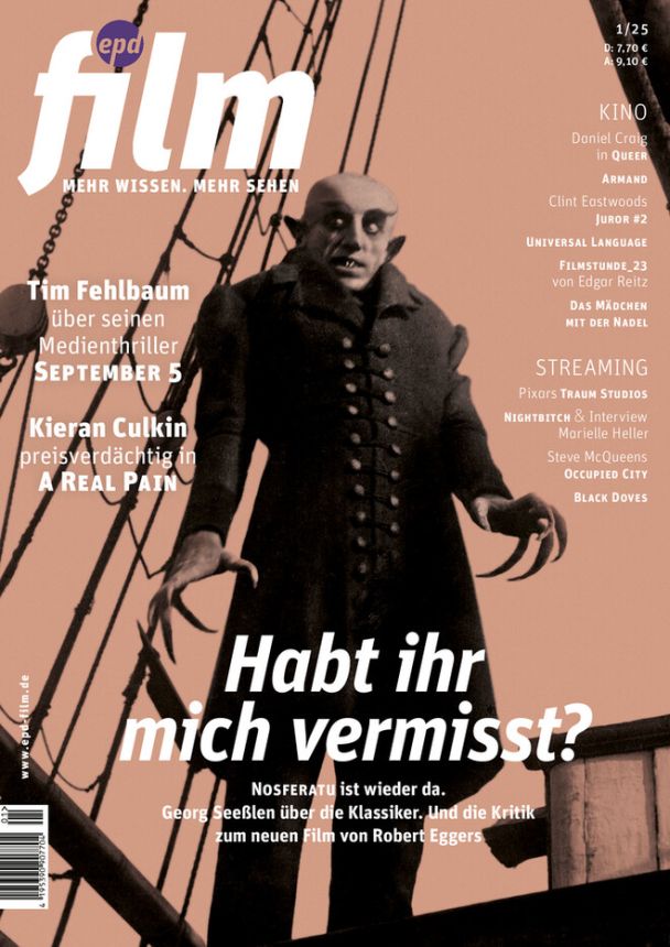 EPD FILM magazine cover  January 2025
