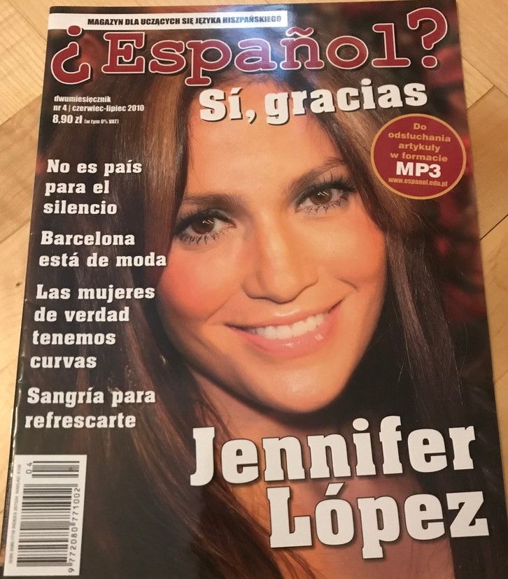 ESPANOL magazine side cover Issue 4   2010