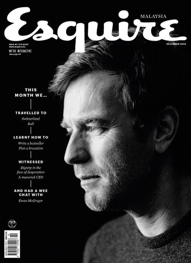 ESQUIRE MALAYSIA magazine side cover  December 2016