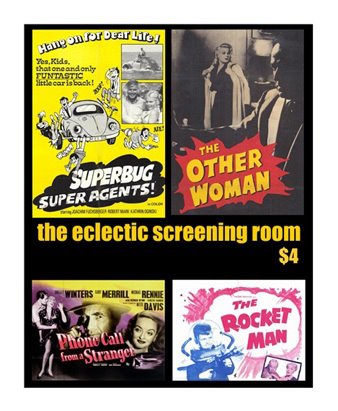 ECLECTIC SCREENING ROOM magazine side cover Issue 23  