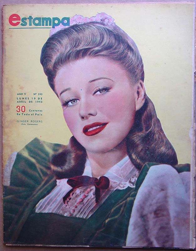 ESTAMPA magazine cover Issue 243 19 April 1943