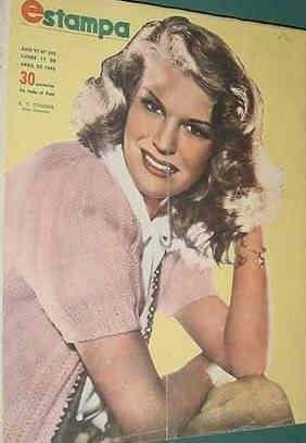 ESTAMPA magazine cover Issue 295 17 April 1944