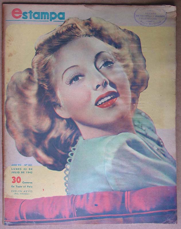 ESTAMPA magazine cover Issue 361 23 July 1945