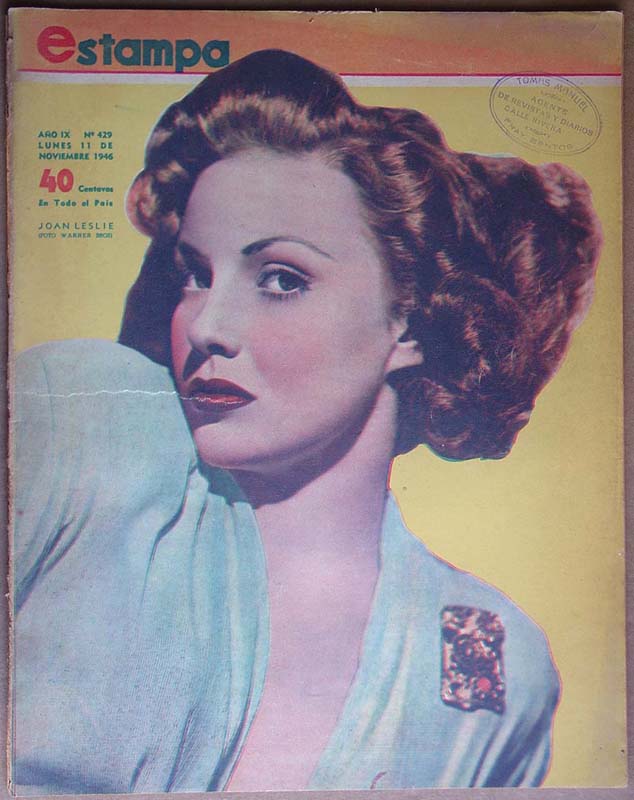 ESTAMPA magazine cover Issue 429 11 November 1946