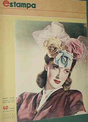 ESTAMPA magazine cover Issue 465 21 July 1947
