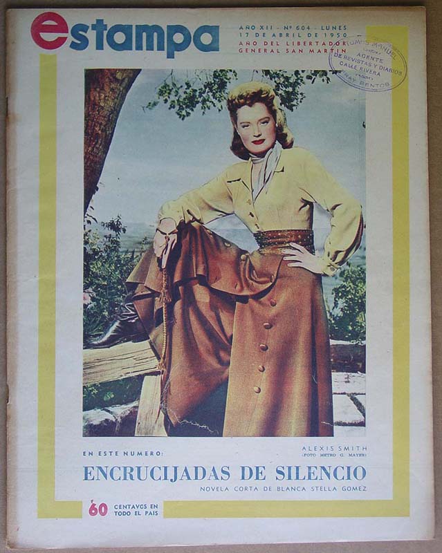 ESTAMPA magazine cover Issue 604 17 April 1950