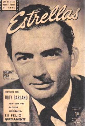 ESTRELLAS magazine side cover August 1954