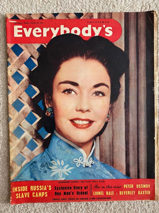 EVERYBODYS UK magazine side cover 29 October 1955