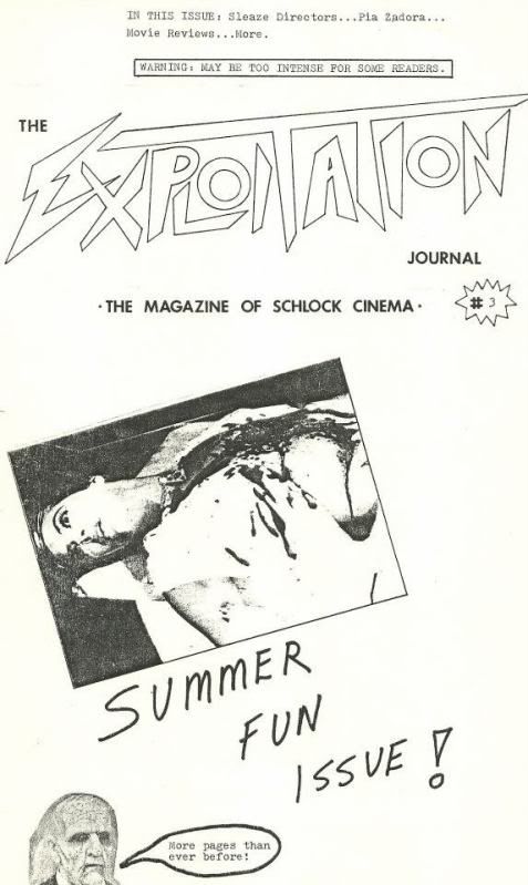 EXPLOITATION JOURNAL magazine side cover Issue 3  
