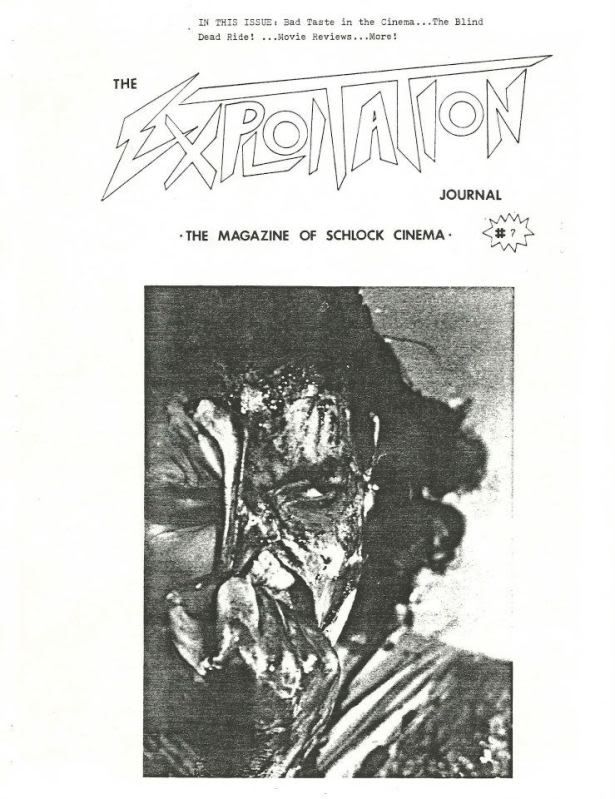 EXPLOITATION JOURNAL magazine side cover Issue 7  