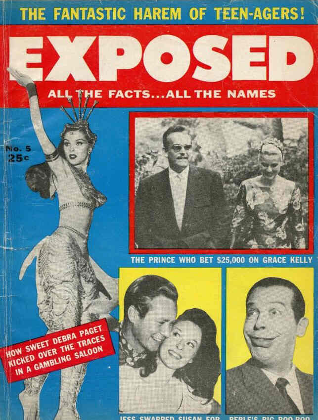 EXPOSED magazine side cover Issue 5  April 1956