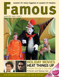 FAMOUS magazine side cover Issue 47 November 2003