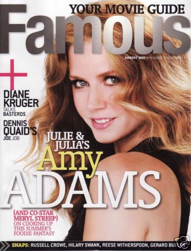 FAMOUS magazine side cover Issue 116 August 2009