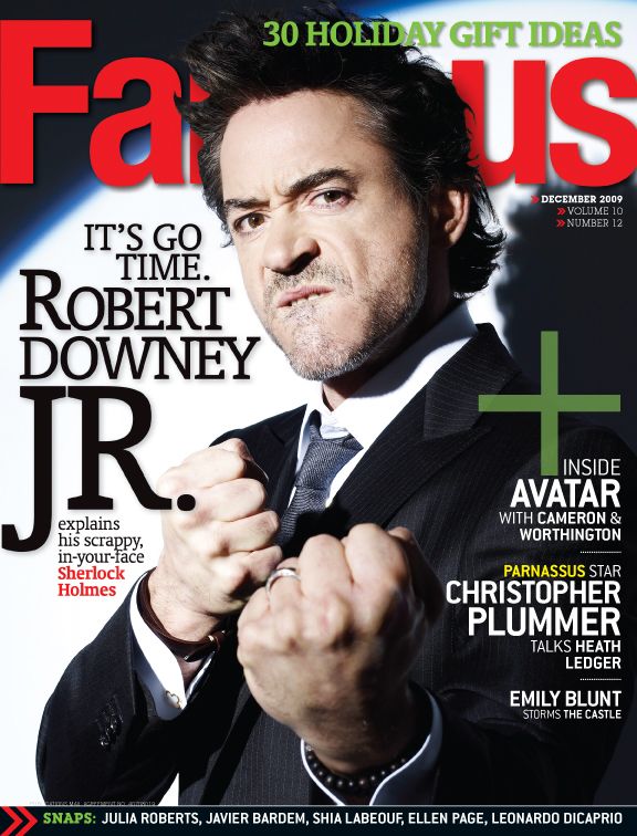 FAMOUS magazine side cover Issue 120 December 2009