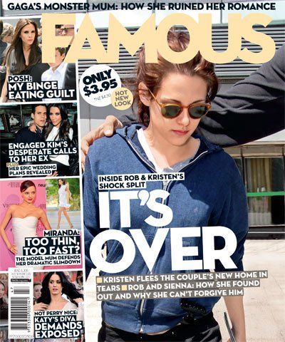 FAMOUS (Au) magazine side cover 6 June 2011