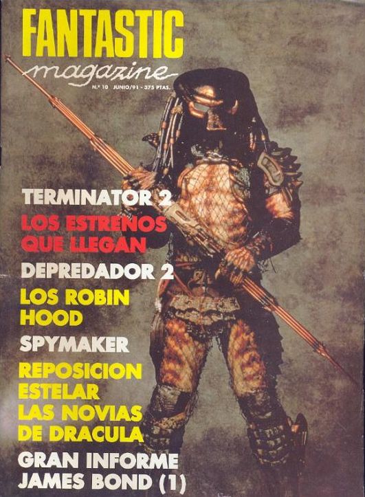 FANTASTIC MAGAZINE magazine cover Issue 10 June 1991