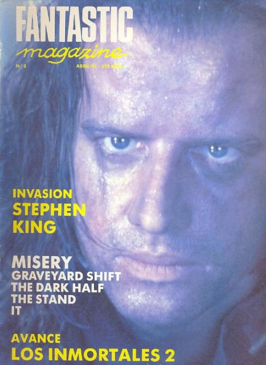 FANTASTIC MAGAZINE magazine cover Issue 8 April 1991