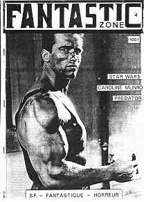 FANTASTIC ZONE magazine cover Issue 4   1987