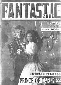 FANTASTIC ZONE magazine cover Issue 5   1988