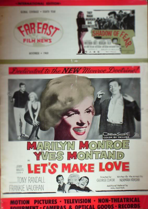 FAR EAST FILM NEWS magazine cover November 1960