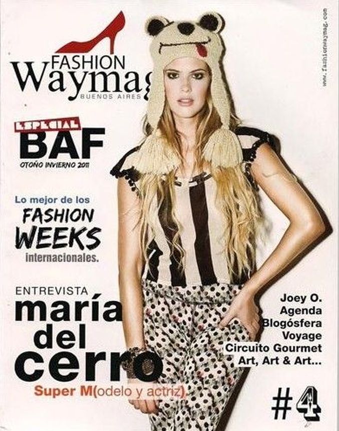 FASHION ARGENTINA magazine cover Autumn/Winter 2011