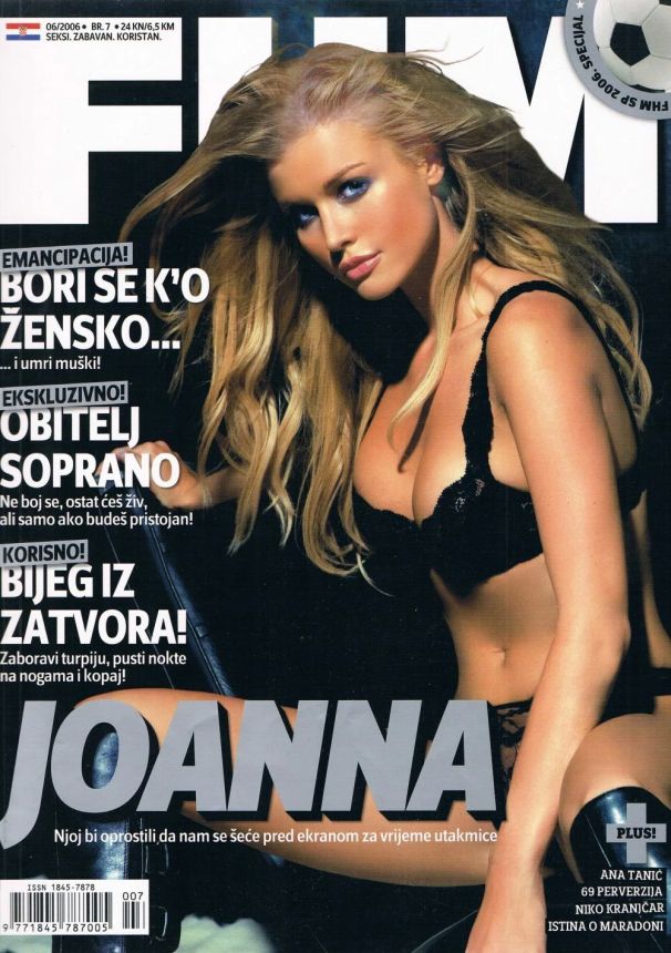 FHM CROATIA magazine cover  June 2006