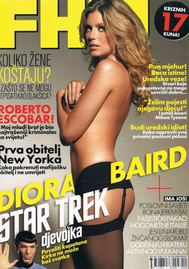FHM CROATIA magazine cover  June 2009
