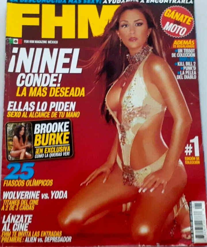 FHM MEXICO magazine cover Issue 1  September 2004