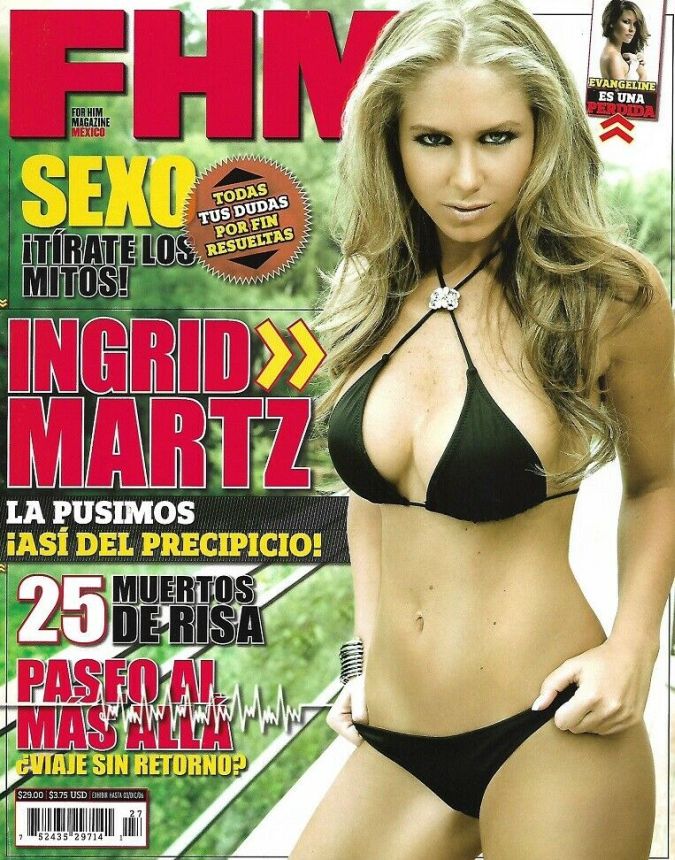 FHM MEXICO magazine cover  December 2006